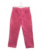 stussyステューシー）の古着「OVERDYED BIG OL JEAN」｜ピンク