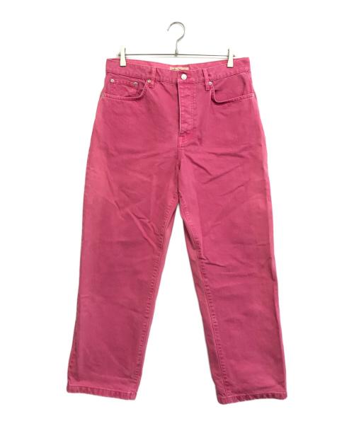 stussy（ステューシー）stussy (ステューシー) OVERDYED BIG OL JEAN ピンク サイズ:32 未使用品の古着・服飾アイテム