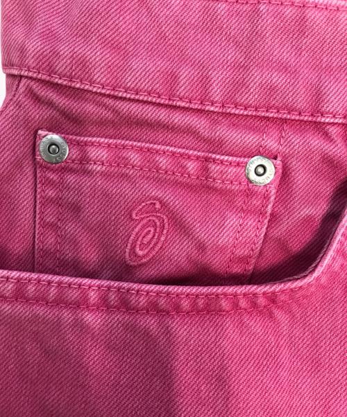 stussy（ステューシー）stussy (ステューシー) OVERDYED BIG OL JEAN ピンク サイズ:32 未使用品の古着・服飾アイテム