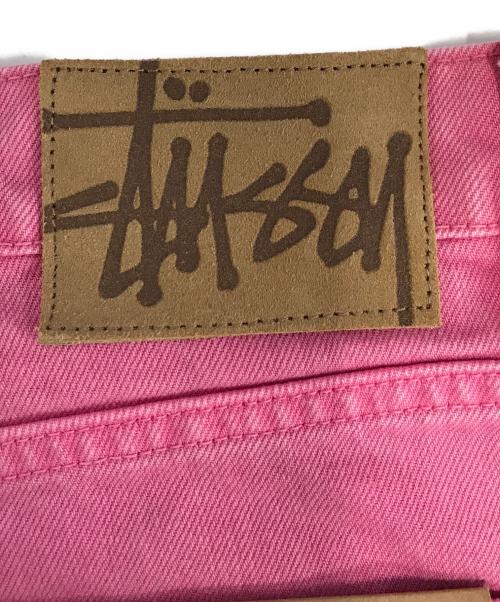 stussy（ステューシー）stussy (ステューシー) OVERDYED BIG OL JEAN ピンク サイズ:32 未使用品の古着・服飾アイテム