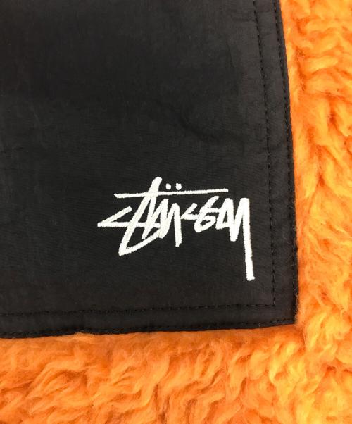 stussy（ステューシー）stussy (ステューシー) SHERPA VEST オレンジ サイズ:M 未使用品の古着・服飾アイテム