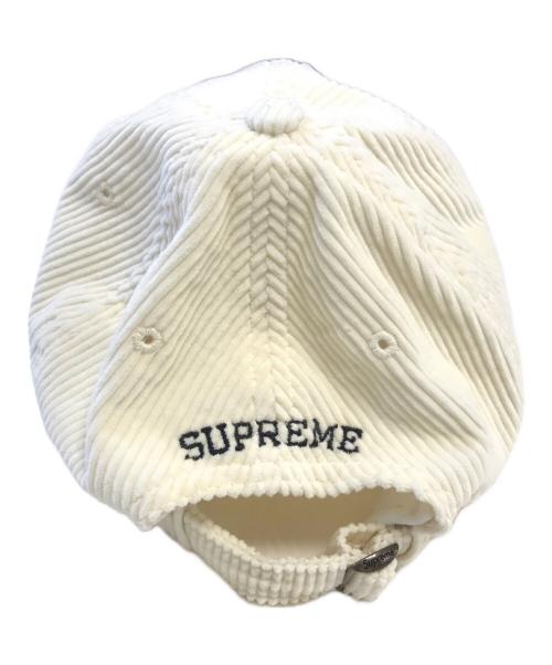 SUPREME（シュプリーム）SUPREME (シュプリーム) Corduroy 6-Panel Cap ホワイト サイズ:表記なしの古着・服飾アイテム