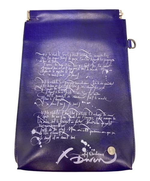 DUREN（ドゥーレン）DUREN (ドゥーレン) クラッチバッグ ブルーの古着・服飾アイテム