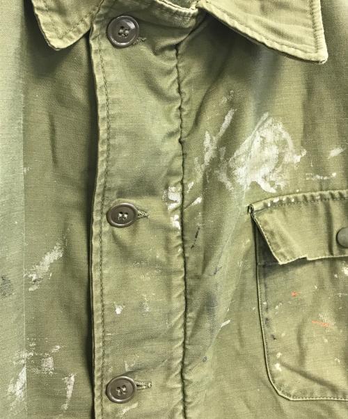 VINTAGE MILITARY（ヴィンテージ ミリタリー）VINTAGE MILITARY (ヴィンテージ ミリタリー) 70s US ARMY A-2デッキジャケット カーキ サイズ:LARGE(42‐44)の古着・服飾アイテム