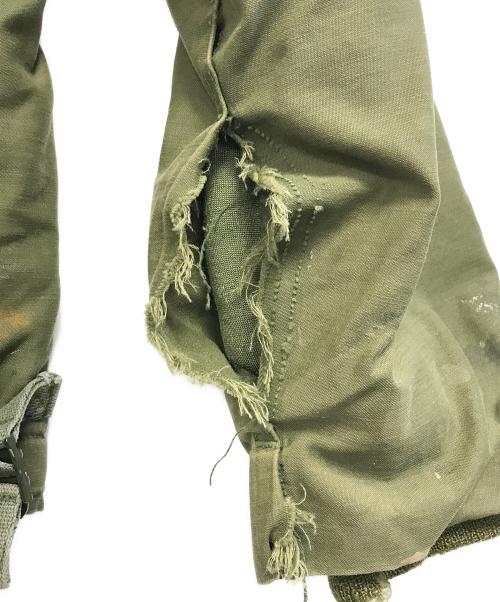 VINTAGE MILITARY（ヴィンテージ ミリタリー）VINTAGE MILITARY (ヴィンテージ ミリタリー) 70s US ARMY A-2デッキジャケット カーキ サイズ:LARGE(42‐44)の古着・服飾アイテム