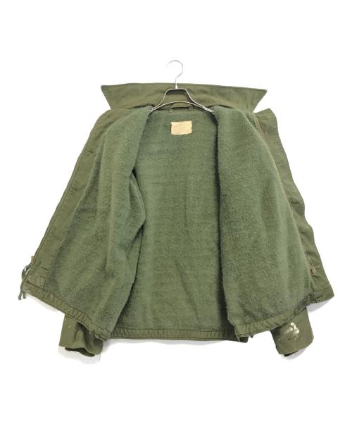 VINTAGE MILITARY（ヴィンテージ ミリタリー）VINTAGE MILITARY (ヴィンテージ ミリタリー) 70s US ARMY A-2デッキジャケット カーキ サイズ:LARGE(42‐44)の古着・服飾アイテム