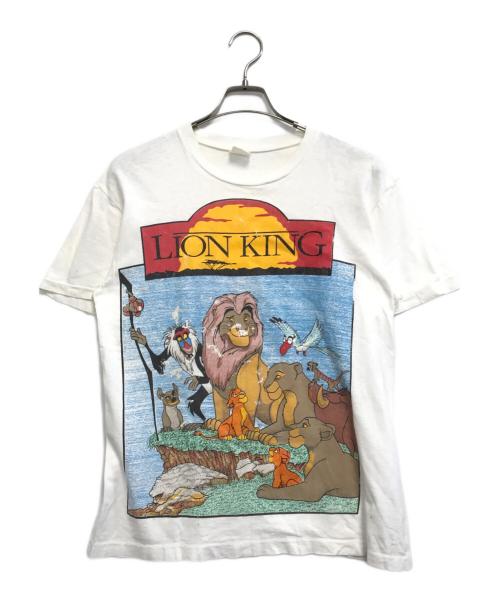 ムービーTシャツ（ムービーTシャツ）ムービーTシャツ (ムービーTシャツ) 90s LION KING(ライオンキング) ムービーTシャツ ホワイト サイズ:不明の古着・服飾アイテム