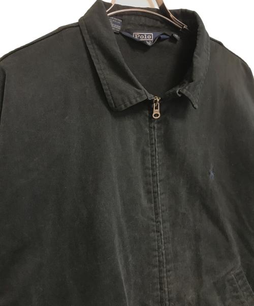 POLO RALPH LAUREN（ポロ・ラルフローレン）POLO RALPH LAUREN (ポロ・ラルフローレン) スイングトップ ブラック サイズ:XLの古着・服飾アイテム