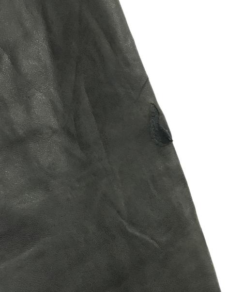 POLO RALPH LAUREN（ポロ・ラルフローレン）POLO RALPH LAUREN (ポロ・ラルフローレン) レザージャケット ブラック サイズ:XLの古着・服飾アイテム