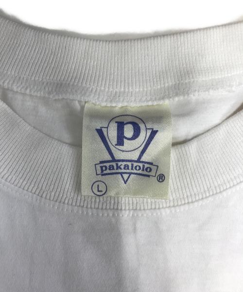 PAKALOLO（パカロロ）PAKALOLO (パカロロ) Tシャツ ホワイト サイズ:Lの古着・服飾アイテム