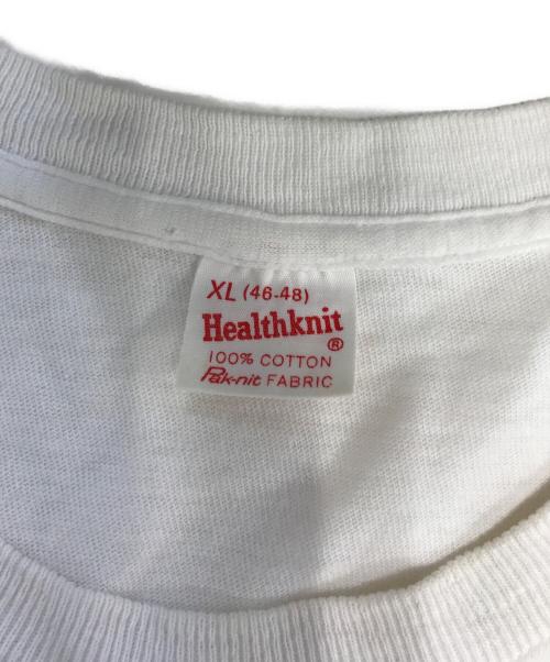 Healthknit（ヘルスニット）Healthknit (ヘルスニット) Tシャツ ホワイト サイズ:XLの古着・服飾アイテム