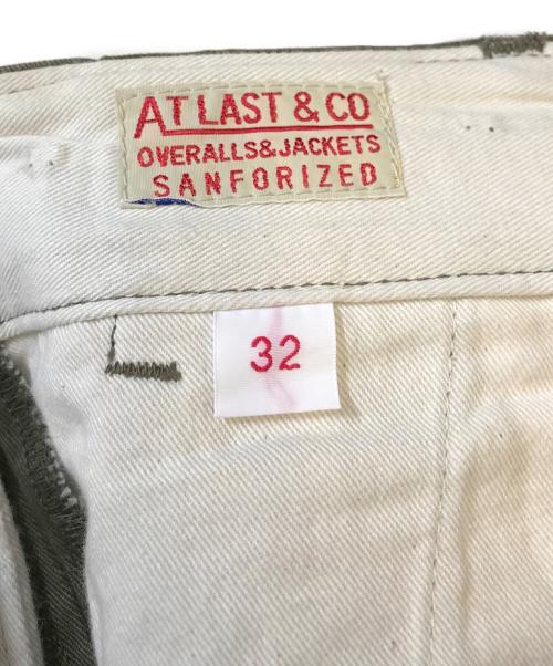 ATLAST & CO（アットラスト）ATLAST & CO (アットラスト) ワークパンツ カーキ サイズ:32の古着・服飾アイテム