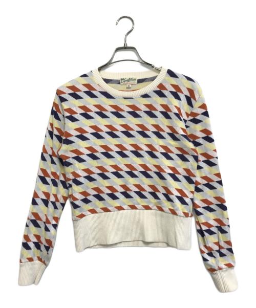 BUTCHER PRODUCTS（ブッチャープロダクツ）BUTCHER PRODUCTS (ブッチャープロダクツ) ニット ベージュ サイズ:36の古着・服飾アイテム