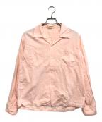 BUTCHER PRODUCTSブッチャープロダクツ）の古着「長袖シャツ」｜ピンク