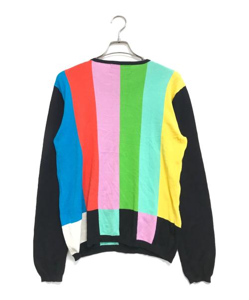 JEREMY SCOTT（ジェレミー スコット）JEREMY SCOTT (ジェレミースコット) 総柄ニット マルチカラー サイズ:Mの古着・服飾アイテム