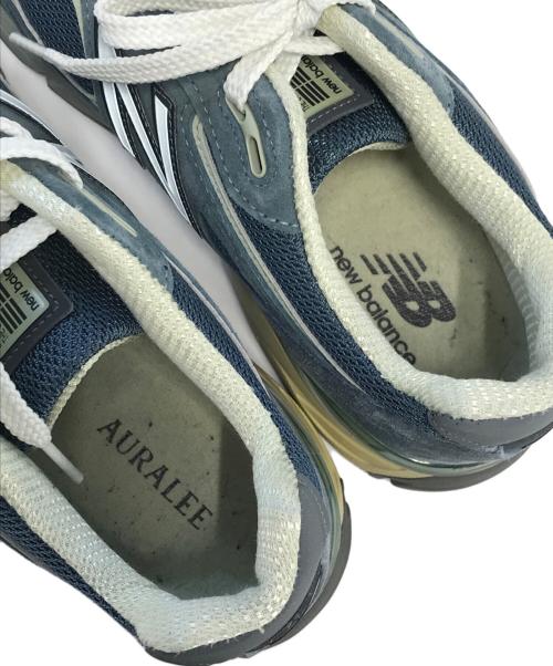 NEW BALANCE（ニューバランス）NEW BALANCE (ニューバランス) AURALEE (オーラリー) ローカットスニーカー ブルー サイズ:US8½/UK8/EU42の古着・服飾アイテム
