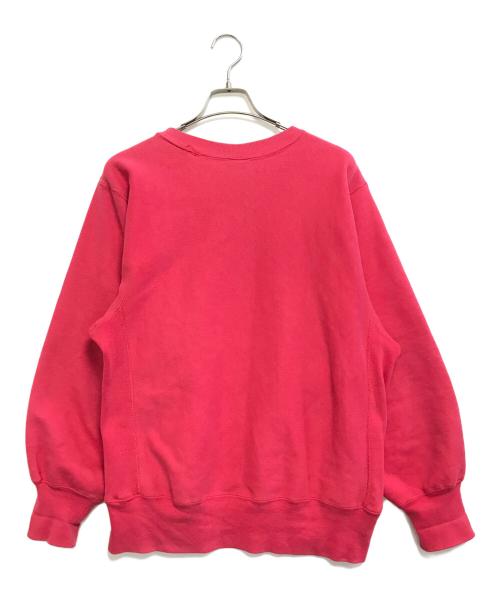 Champion（チャンピオン）Champion (チャンピオン) リバースウィーブスウェット ピンク サイズ:LARGEの古着・服飾アイテム