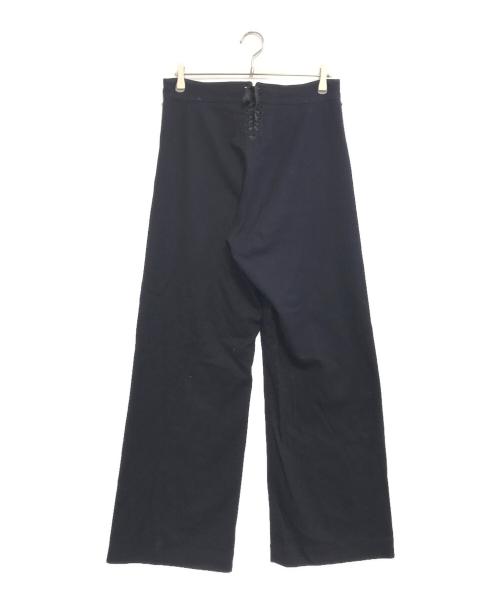 VINTAGE MILITARY（ヴィンテージ ミリタリー）VINTAGE MILITARY (ヴィンテージ ミリタリー) U'S NAVY ウールセーラーパンツ ネイビー サイズ:表記なしの古着・服飾アイテム
