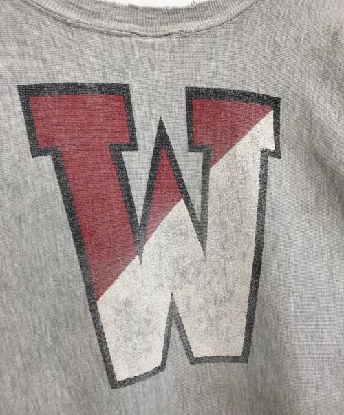 Champion（チャンピオン）Champion (チャンピオン) リバースウィーブスウェット グレー サイズ:LARGEの古着・服飾アイテム