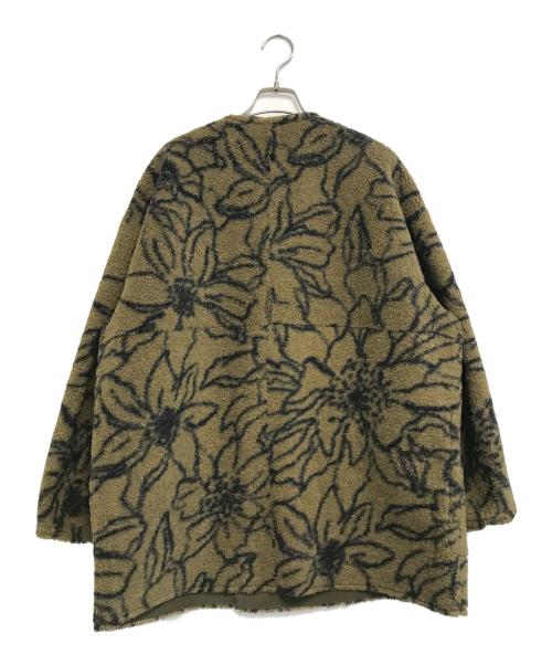 Ameri（アメリ）Ameri (アメリ) REVERSIBLE FAKE BOA MIDI COAT グリーン サイズ:Freeの古着・服飾アイテム