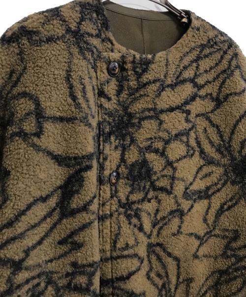 Ameri（アメリ）Ameri (アメリ) REVERSIBLE FAKE BOA MIDI COAT グリーン サイズ:Freeの古着・服飾アイテム