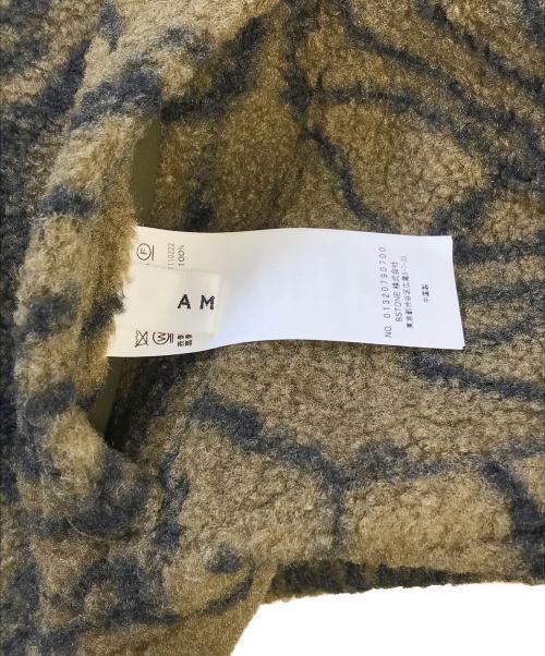 Ameri（アメリ）Ameri (アメリ) REVERSIBLE FAKE BOA MIDI COAT グリーン サイズ:Freeの古着・服飾アイテム