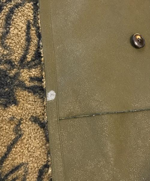 Ameri（アメリ）Ameri (アメリ) REVERSIBLE FAKE BOA MIDI COAT グリーン サイズ:Freeの古着・服飾アイテム