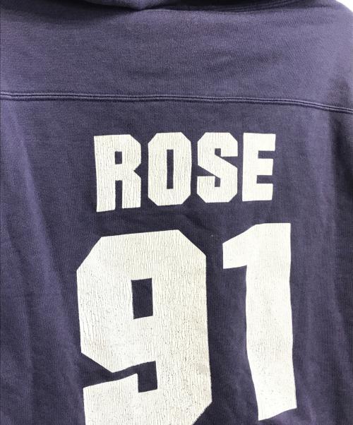 NUMBER (N)INE（ナンバーナイン）NUMBER (N)INE (ナンバーナイン) ナンバリングダメージ加工パーカー ネイビー サイズ:3の古着・服飾アイテム