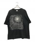 キャラクターTシャツキャラクターTシャツ）の古着「90s スパイダーマン キャラクターTシャツ」｜ブラック