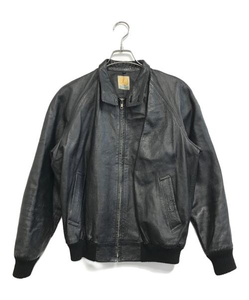 SEXY DYNAMITE（セクシー・ダイナマイト）SEXY DYNAMITE (セクシー・ダイナマイト) レザースイングトップ ブラック サイズ:Lの古着・服飾アイテム