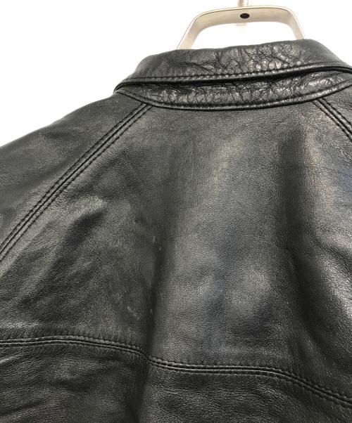 SEXY DYNAMITE（セクシー・ダイナマイト）SEXY DYNAMITE (セクシー・ダイナマイト) レザースイングトップ ブラック サイズ:Lの古着・服飾アイテム