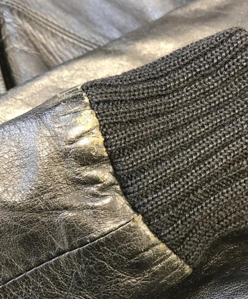 SEXY DYNAMITE（セクシー・ダイナマイト）SEXY DYNAMITE (セクシー・ダイナマイト) レザースイングトップ ブラック サイズ:Lの古着・服飾アイテム