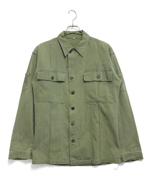 VINTAGE MILITARY（ヴィンテージ ミリタリー）VINTAGE MILITARY (ヴィンテージ ミリタリー) US ARMY M-47 HBTジャケット グリーン サイズ:36Rの古着・服飾アイテム