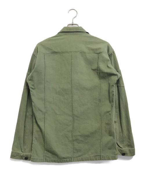 VINTAGE MILITARY（ヴィンテージ ミリタリー）VINTAGE MILITARY (ヴィンテージ ミリタリー) US ARMY M-47 HBTジャケット グリーン サイズ:36Rの古着・服飾アイテム