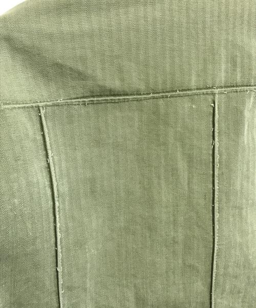 VINTAGE MILITARY（ヴィンテージ ミリタリー）VINTAGE MILITARY (ヴィンテージ ミリタリー) US ARMY M-47 HBTジャケット グリーン サイズ:36Rの古着・服飾アイテム