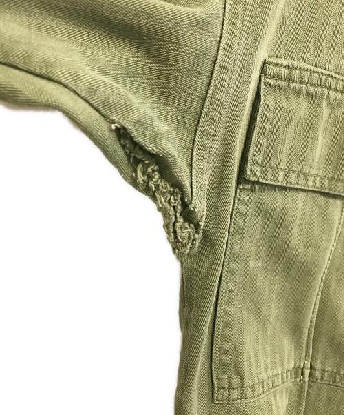 VINTAGE MILITARY（ヴィンテージ ミリタリー）VINTAGE MILITARY (ヴィンテージ ミリタリー) US ARMY M-47 HBTジャケット グリーン サイズ:36Rの古着・服飾アイテム