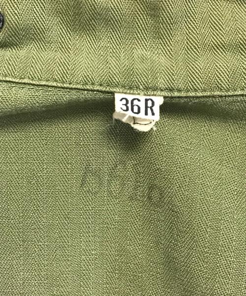VINTAGE MILITARY（ヴィンテージ ミリタリー）VINTAGE MILITARY (ヴィンテージ ミリタリー) US ARMY M-47 HBTジャケット グリーン サイズ:36Rの古着・服飾アイテム