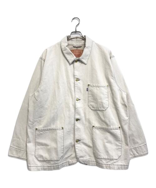 LEVI'S（リーバイス）LEVI'S (リーバイス) Snoop Dogg (スヌープドッグ) カバーオール ホワイト サイズ:Lの古着・服飾アイテム