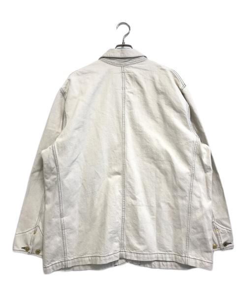 LEVI'S（リーバイス）LEVI'S (リーバイス) Snoop Dogg (スヌープドッグ) カバーオール ホワイト サイズ:Lの古着・服飾アイテム