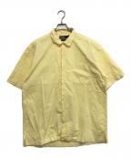 POLO RALPH LAURENポロ・ラルフローレン）の古着「半袖オープンカラーシャツ」｜イエロー