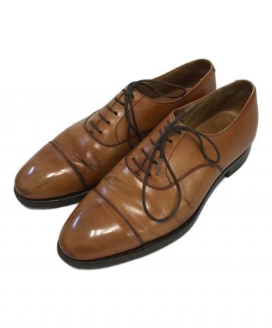 CROCKETT & JONESクロケット&ジョーンズ　ストレートチップブラウン 中古・古着通販】Crockett & Jones (クロケット＆ジョーンズ