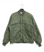 VINTAGE MILITARYヴィンテージ ミリタリー）の古着「CWU-9/P キルティングライナージャケット」｜カーキ