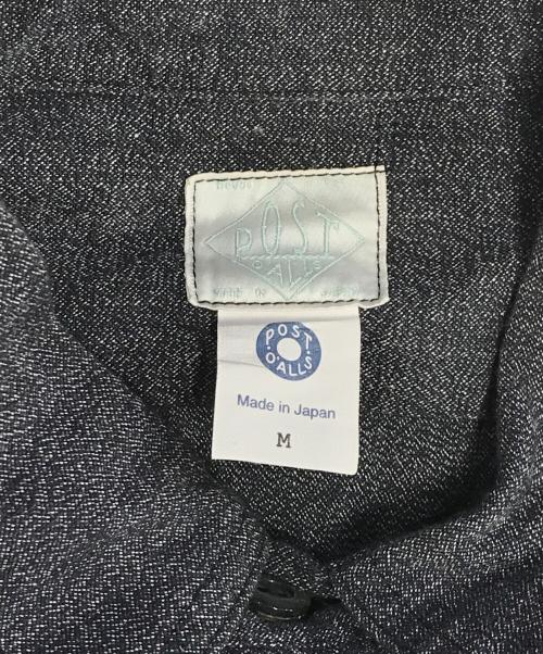 POST O'ALLS（ポストオーバーオールズ）POST O'ALLS (ポストオーバーオールズ) プルオーバーシャツ グレー サイズ:Mの古着・服飾アイテム
