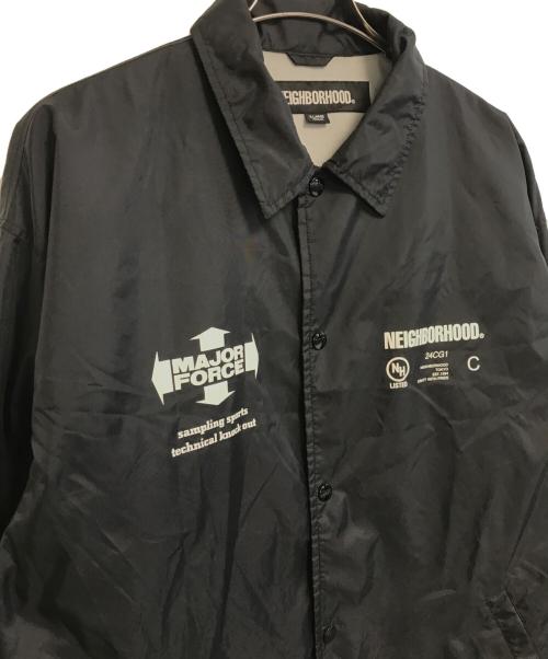 NEIGHBORHOOD（ネイバーフッド）NEIGHBORHOOD (ネイバーフッド) NH X MAJOR FORCE . WINDBREAKER JACKET ブラック サイズ:XLの古着・服飾アイテム