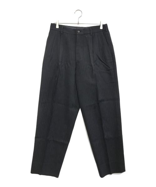 COMME des GARCONS HOMME（コムデギャルソン オム）COMME des GARCONS HOMME (コムデギャルソン オム) 2タックスラックス ブラック サイズ:Lの古着・服飾アイテム