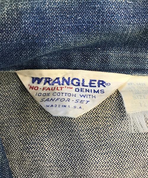 Wrangler（ラングラー）Wrangler (ラングラー) デニムジャケット インディゴ サイズ:42の古着・服飾アイテム