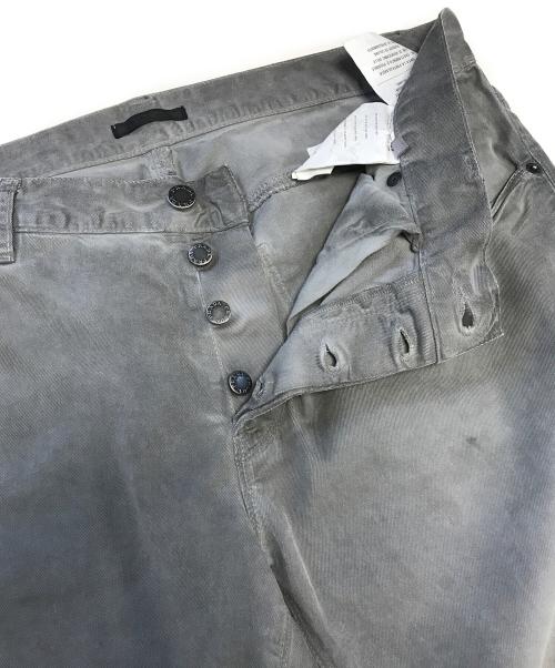 PRADA（プラダ）PRADA (プラダ) コットンストレッチデニムパンツ グレー サイズ:35の古着・服飾アイテム