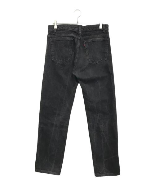 LEVI'S（リーバイス）LEVI'S (リーバイス) 505後染めブラックデニム ブラック サイズ:W34 Ｌ30の古着・服飾アイテム