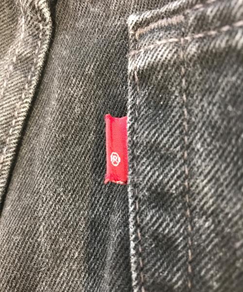 LEVI'S（リーバイス）LEVI'S (リーバイス) 505後染めブラックデニム ブラック サイズ:W34 Ｌ30の古着・服飾アイテム