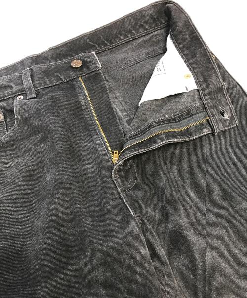 LEVI'S（リーバイス）LEVI'S (リーバイス) 505後染めブラックデニム ブラック サイズ:W34 Ｌ30の古着・服飾アイテム
